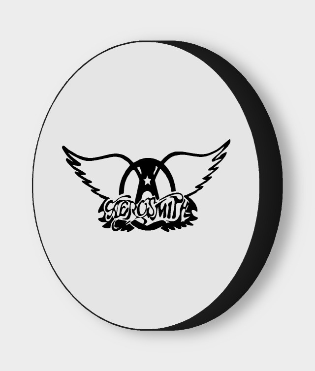 Aerosmith LED-Leuchtschild ausgeschaltet