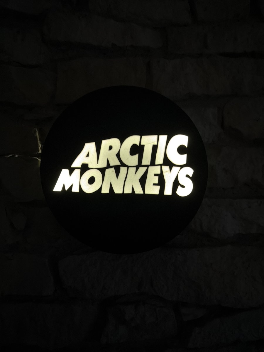 Arctic Monkeys LED-Leuchtschild Wanddeko Musik-Deko Geschenk