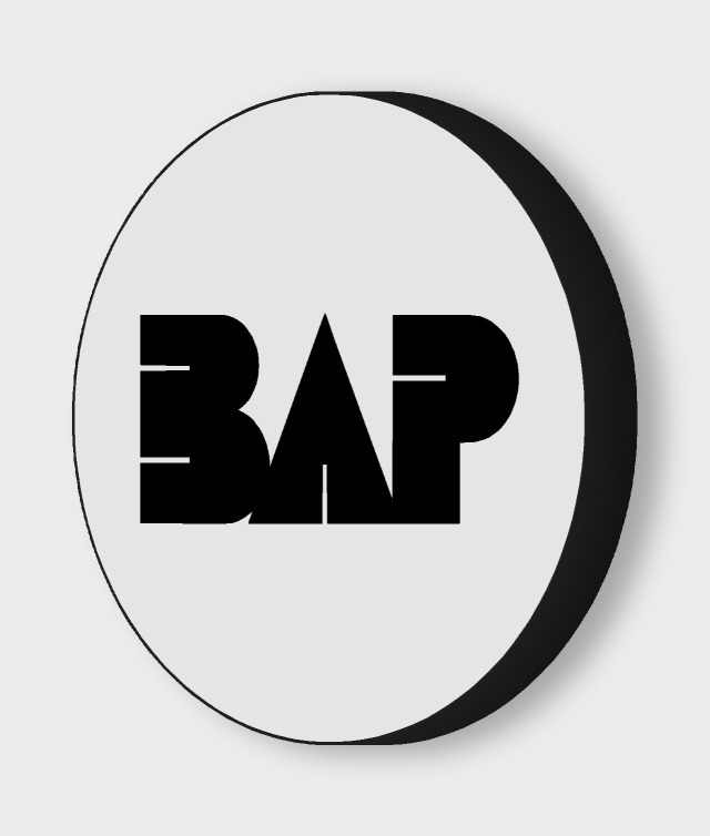 BAP LED-Leuchtschild ausgeschaltet