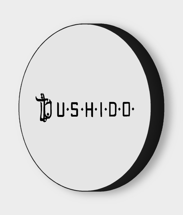 Bushido LED-Leuchtschild ausgeschaltet