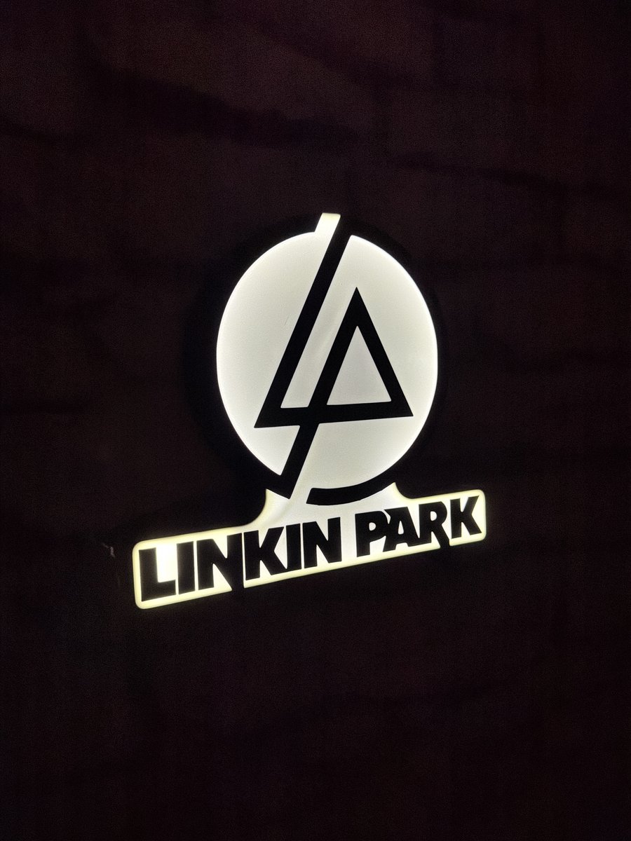 Linkin Park LED-Leuchtschild Wanddeko Musik-Deko Geschenk