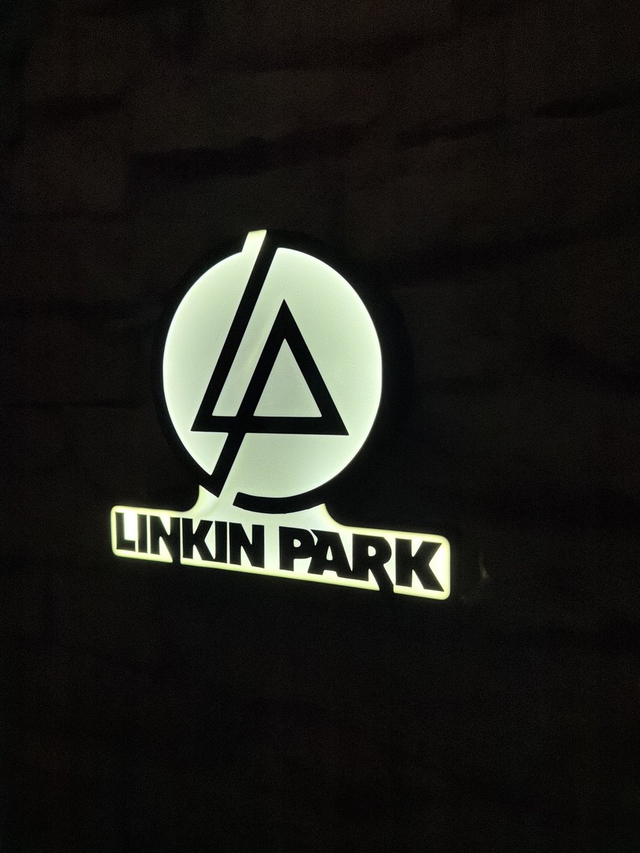 Linkin Park LED-Leuchtschild Wanddeko Musik-Deko Geschenk