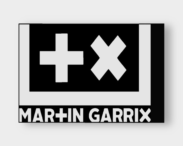 Martin Garrix LED-Leuchtschild ausgeschaltet