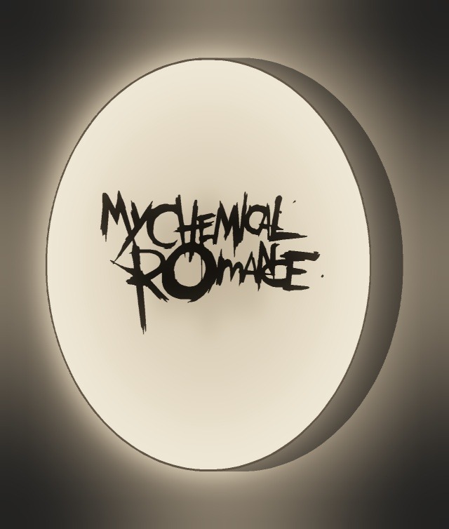 My Chemical Romance LED-Leuchtschild leuchtend