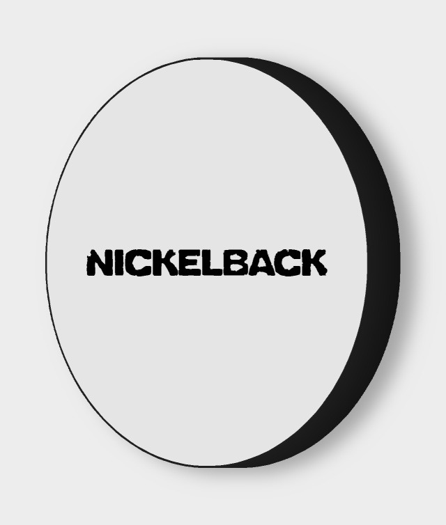 Nickelback LED-Leuchtschild ausgeschaltet