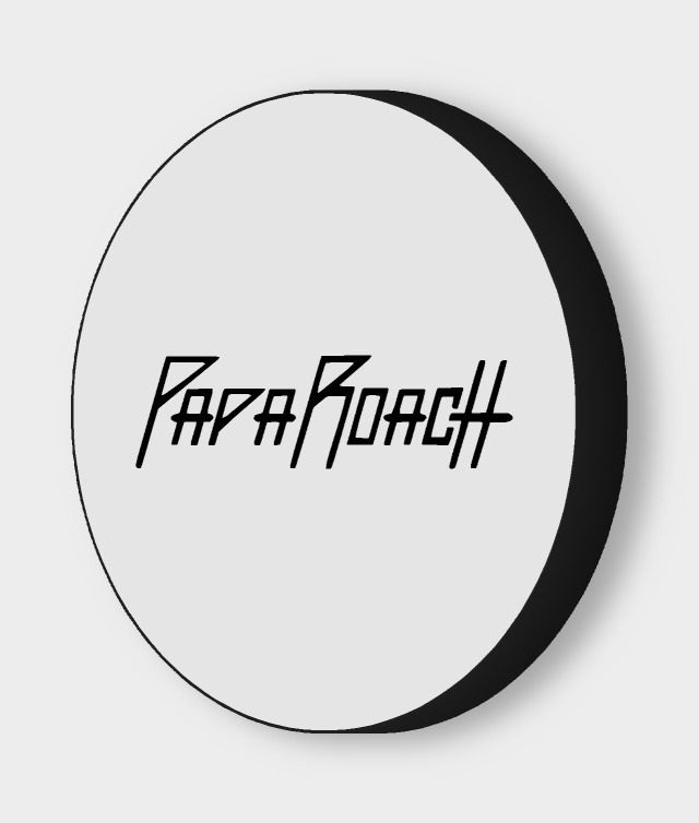 Papa Roach LED-Leuchtschild ausgeschaltet
