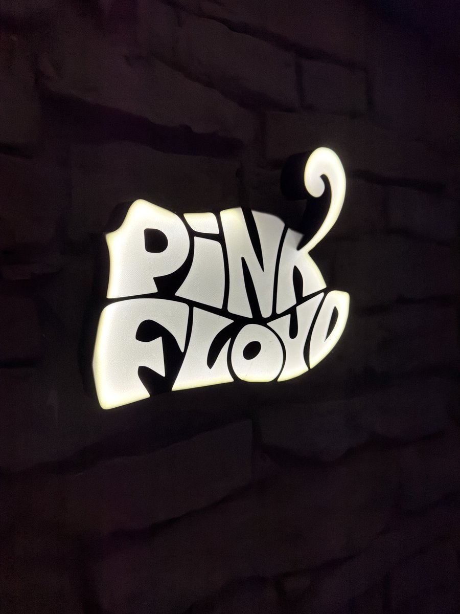 Pink Floyd LED-Leuchtschild Wanddeko Musik-Deko Geschenk