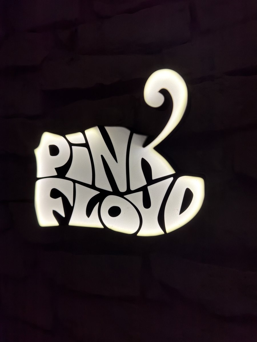 Pink Floyd LED-Leuchtschild Wanddeko Musik-Deko Geschenk
