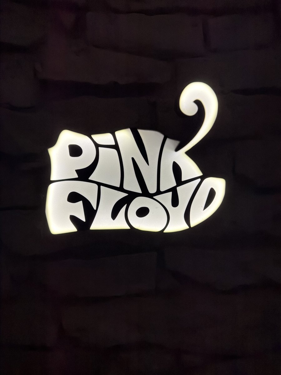 Pink Floyd LED-Leuchtschild Wanddeko Musik-Deko Geschenk