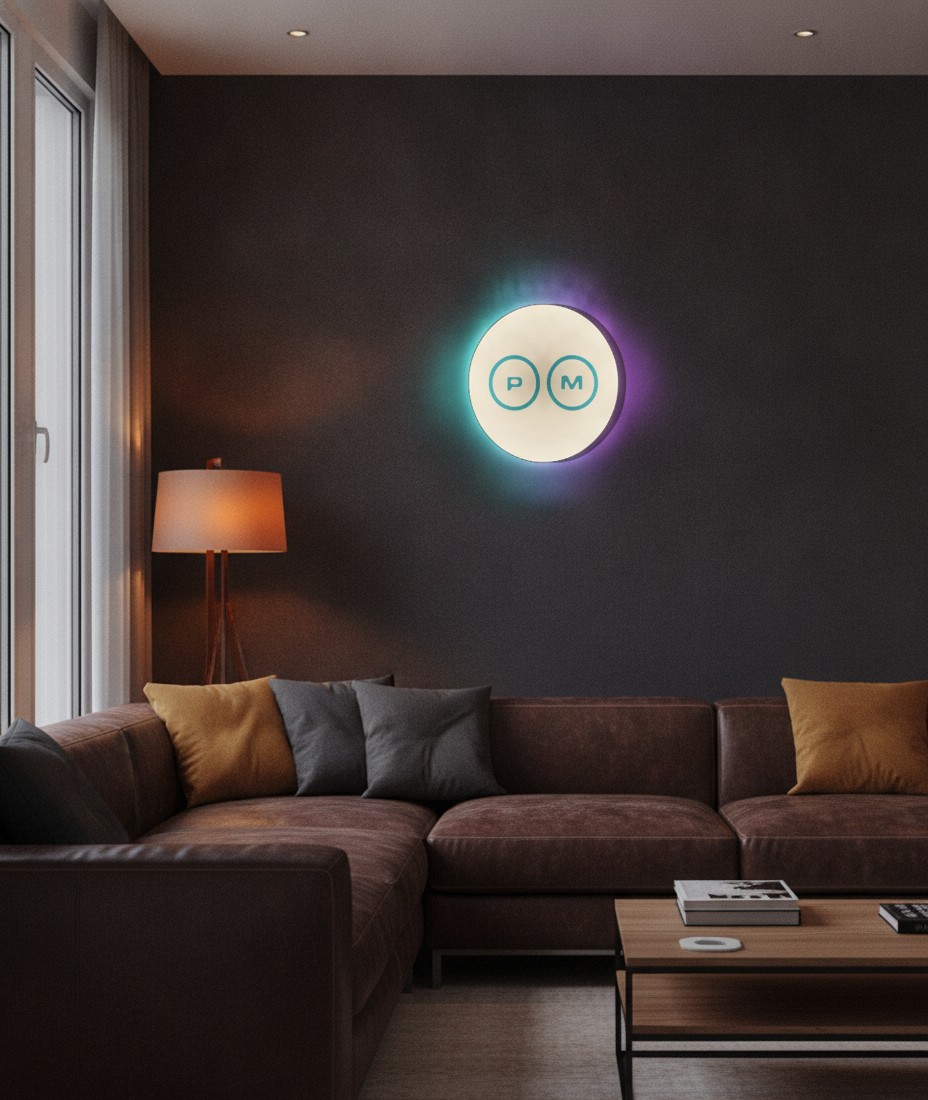 Post Malone LED-Leuchtschild Wanddeko Musik-Deko Geschenk - Mockup