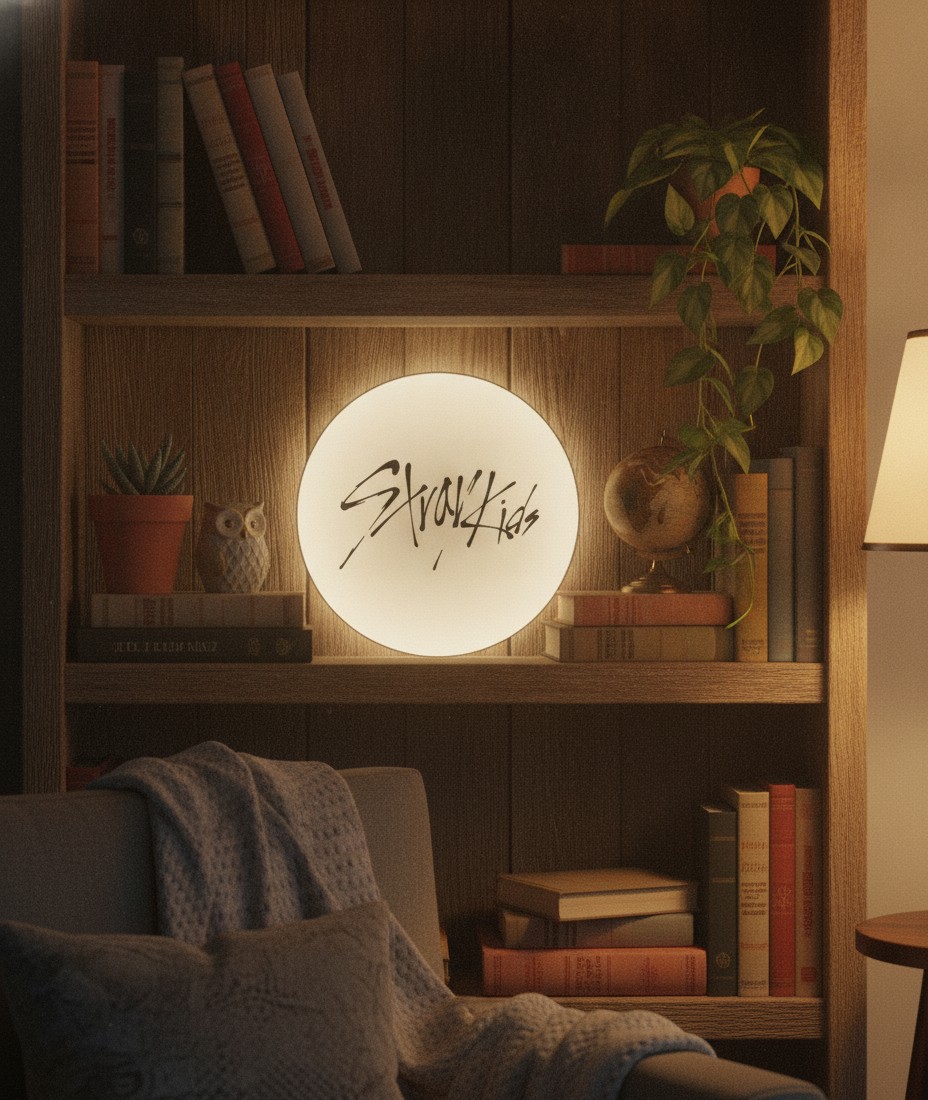 Stray Kids LED-Leuchtschild Wanddeko Musik-Deko Geschenk - Mockup