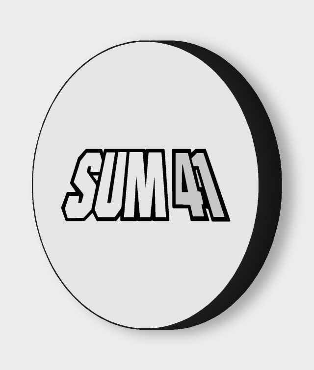 Sum 41 LED-Leuchtschild ausgeschaltet