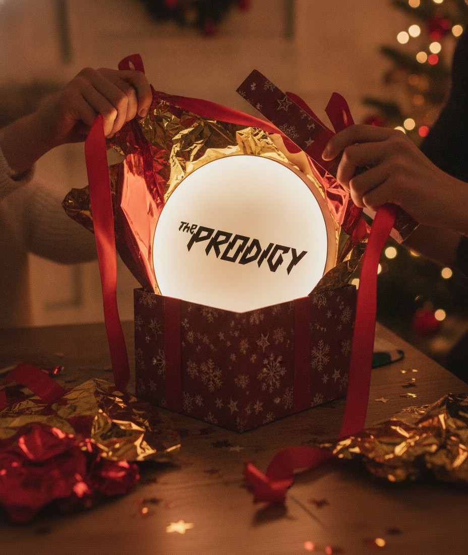 The Prodigy LED-Leuchtschild Wanddeko Musik-Deko Geschenk - Mockup
