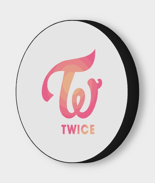 Twice LED-Leuchtschild ausgeschaltet