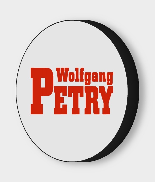 Wolfgang Petry LED-Leuchtschild ausgeschaltet