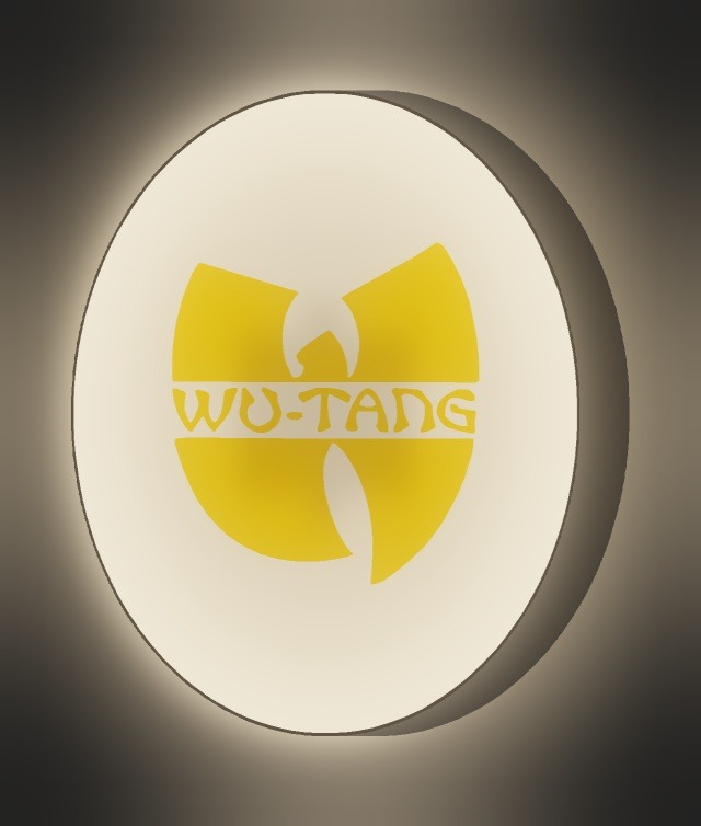 Wu-Tang Clan LED-Leuchtschild leuchtend