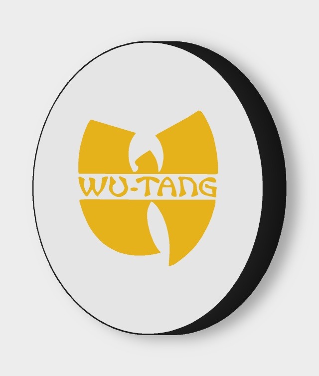 Wu-Tang Clan LED-Leuchtschild ausgeschaltet